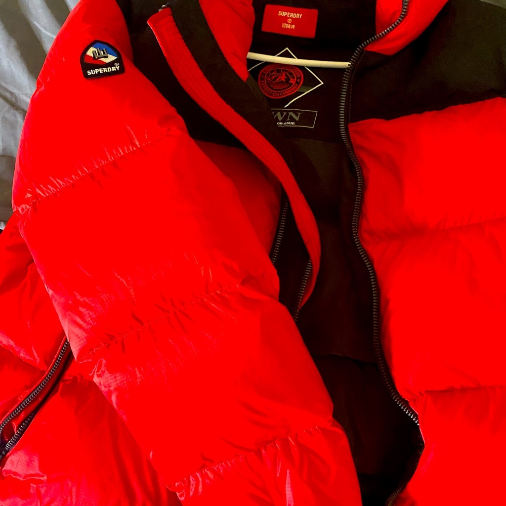 Super dry puffer coat